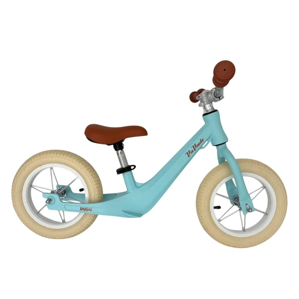 Bicicletta pedagogica per bambini senza pedali DUDU Via Veneto azzurro